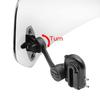 Alpha Rider Clip-on Windscreen Extension, Spoiler Air Deflector, Universal Fit for BMW F800 R1200GS, Yamaha, Kawasaki, Honda, Suzuki, etc., Clear