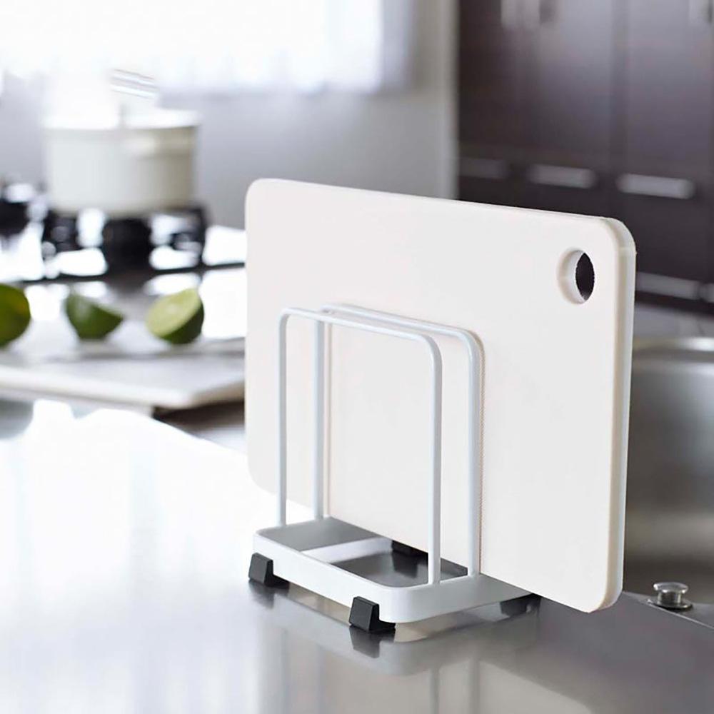 304 Metal Kitchen Cutting Board Rack Holder Organizer Kitchen Storage Accessories
