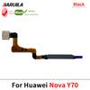 Home Button For Huawei Nova Y71 Plus Y71 Fingerprint Sensor Home Return Key Menu Power Button Flex Ribbon Cable Black White Blue