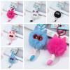 Cartoon Hairball Cat Pendant Cute Elf Cat Plush Ball Key Chain Small Briquettes Keychain Gifts