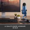 Microphone - Sans fil - LOGITECH G - Yeti - Compatible PC et MAC - Bleu