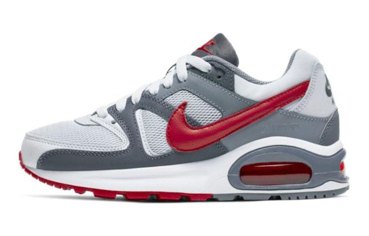 Nike Air Max Command Flex Low-Top White/Grey/Red GS 844346-009 36.5