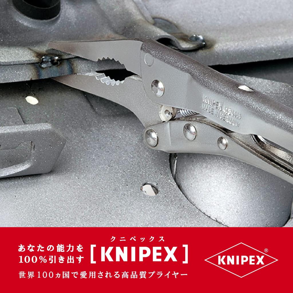 KNIPEX Long Nose Grip Pliers 4134-165
