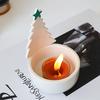 Ceramic Christmas Candle Holder for Holiday Decor Tealight Candle Stand Christmas 2025 News Decoration