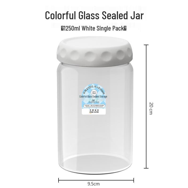 Borosilicate Glass Airtight Storage Jars
