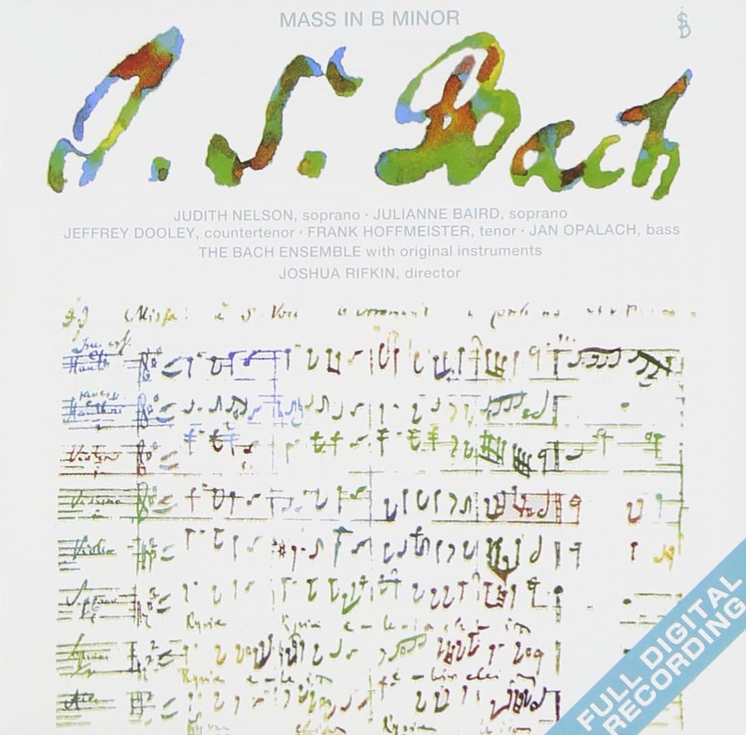

CD RIFKIN (JOSHUA), NELSON (JUDITH), B - Bach: Mass WQCC1845 Japan ObiClassical Used