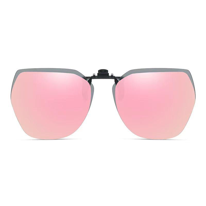 Polarized Clip On Sunglasses Men Women Photochromic Car Driver Goggles Night Vision Glasses Anti Glare Vintage Square Glasses