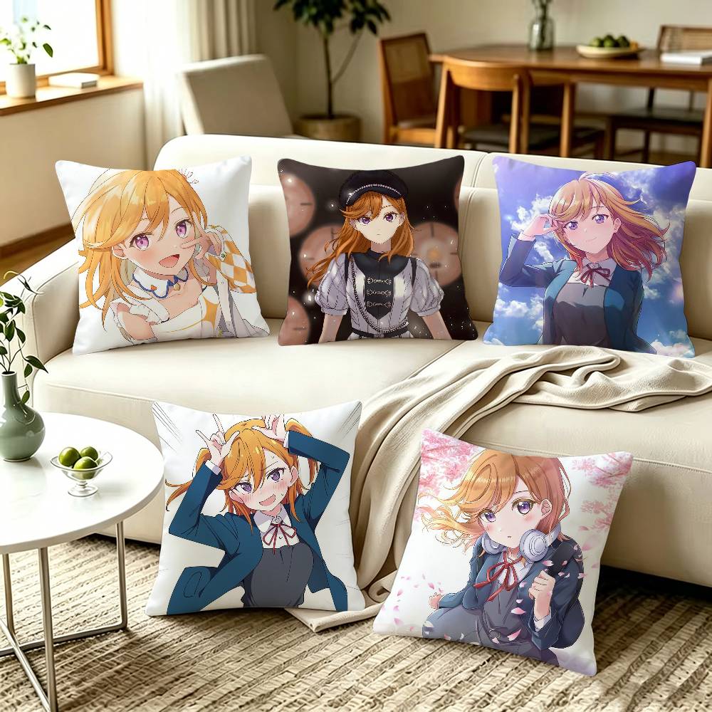 Shibuya Kanon Live love Home Sofa Cushion Covers and Aecorative Custom Pillow Covers