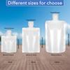 Bolsas Vazias de Apertar para Viagem, Bolsa Dispensadora de Loção, Recarregável para Shampoo, Artigos de Higiene Pessoal, Condicionador, Bolsa de Armazenamento de Líquido Cosmético