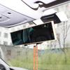Universal Interior Rear View Mirror 280Mm Curved Wide Angle Anti-Glare Blue Glass Safety Driving Mirror for Car Replacement