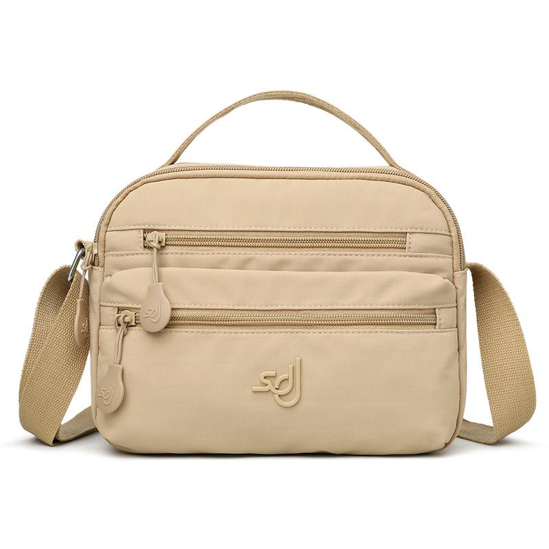 

Женская легкая сумка кроссбоди, многосекционная сумка для мобильного телефона, сумка через плечо для поездок хаки