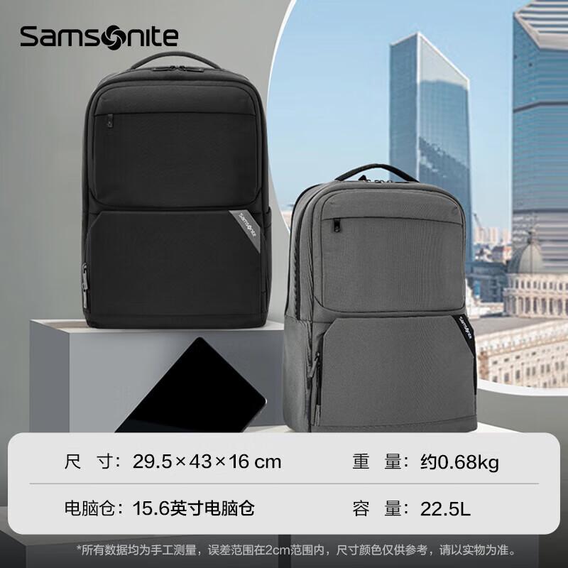 Samsonite NU4 Casual Business Travel Laptop Backpack