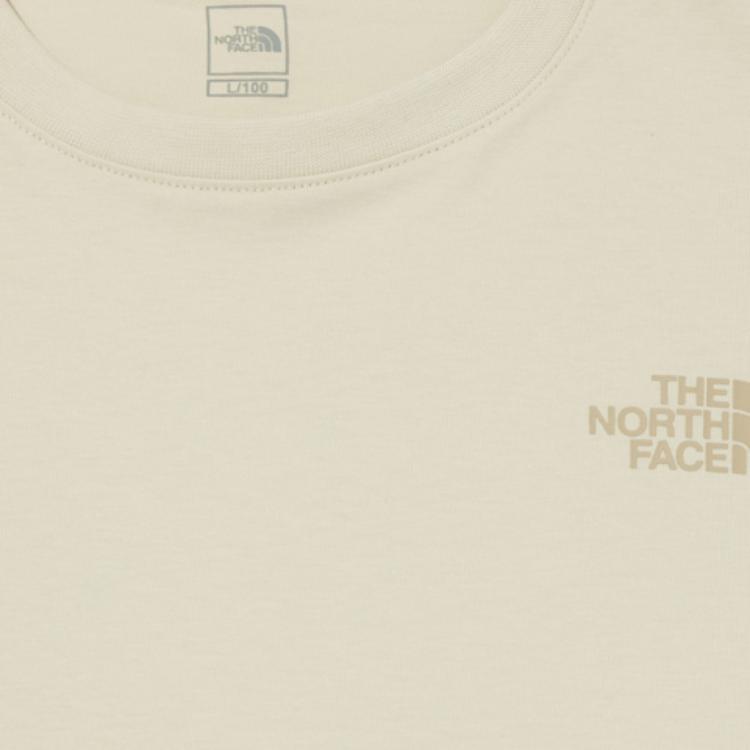 THE NORTH FACE T Shirt Unisex Beige NT7UN06C