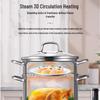KOBACH German Style 304 SS 24cm 2-Layer Steamer Pot