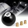 8 Acht Pool Billardkugel Gangschalthebelknauf m. Adapter Schalthebel Acrylkopf Fahrzeug AT/MT Auto Universeller Schalthebelkopf