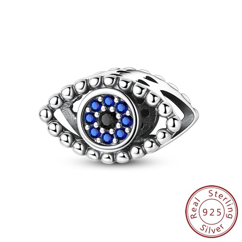 100% Copper New Zircon Star Moon Heart Clover Fit Original Charm Pendent Dangle Bracelet Diy Women Jewelry Gift