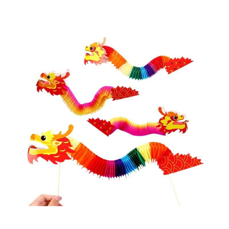 Dragon Dance DIY Craft Pack for Kids - National Day Activity