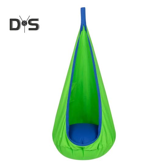 1 Set Kids Therapy Swing with Cushion Indoor Outdoor Ceiling Tree Hanging Hammock Chair Hardware Included Special Needs Kids Adults Sensory Swing