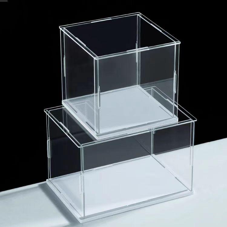 Acrylic Transparent Display Case for Model Toys - Dustproof Storage Box
