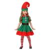 Christmas Clothing Clothes Children's Cute Elf Parent-child Clothing Adult Green Trendy Fan