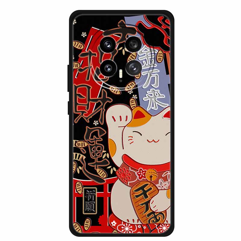 3D Emboss Case For Honor Magic 8 5G Phone Case 8 Pro Flowers Silicone Soft Coque Funda For Honor Magic8 Pro Back Cover Case Bag