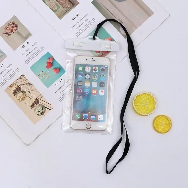Touch Screen Mobile Phone Waterproof Bag Rafting Swimming Photo Dustproof Seal Dive Bag