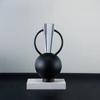 Resin Flower Vase Nordic Creative Flowerpot Modern Minimalist Household Flower Bottle Living Room Desktop Decorative Accessories