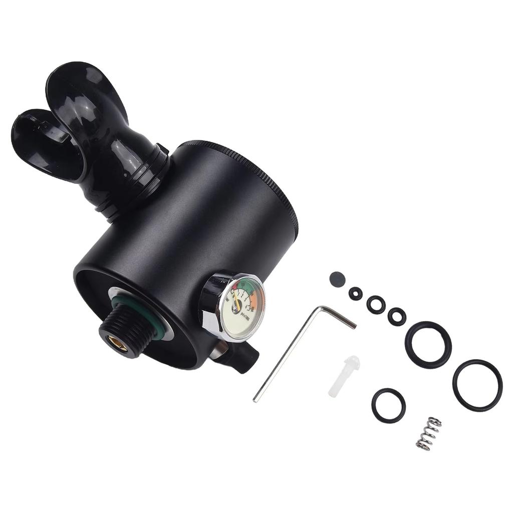 Mini Oxygen Bottle Breathing Valve Head, Underwater Breather, Swimming Equipment, Breathing Tank Diving Teaching