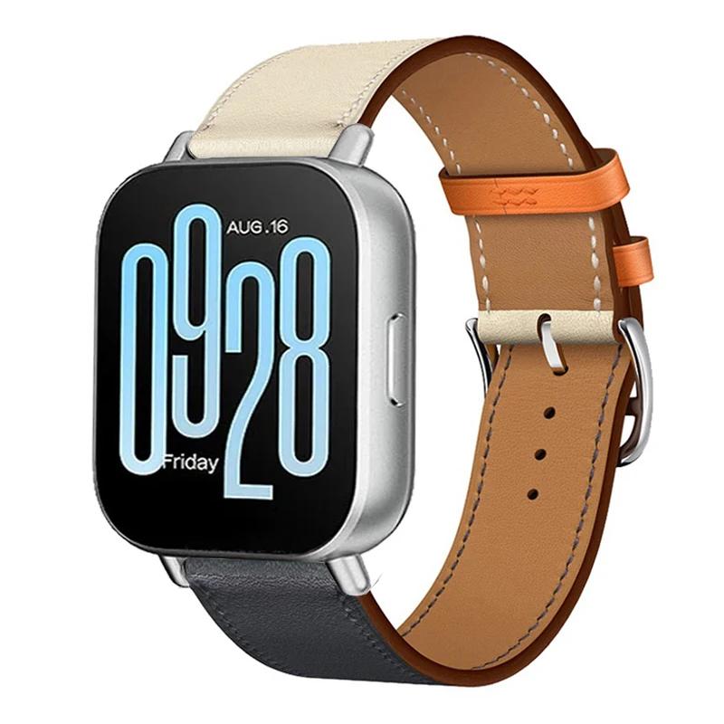 Leather Bracelet Loop For Realme Watch 5 Wrist Strap Accessories 22mm Correa For Realme Watch S2/3 3Pro S SPro/2 2 Pro Watchband