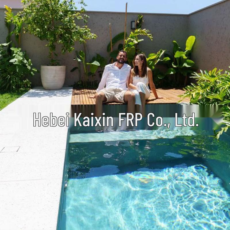 Customizable Fiberglass Family Spa Pool: Above & In-Ground Options