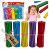 Wooden Sticks for Learning To Count Figures and Colors Set for Children 100 Pcs