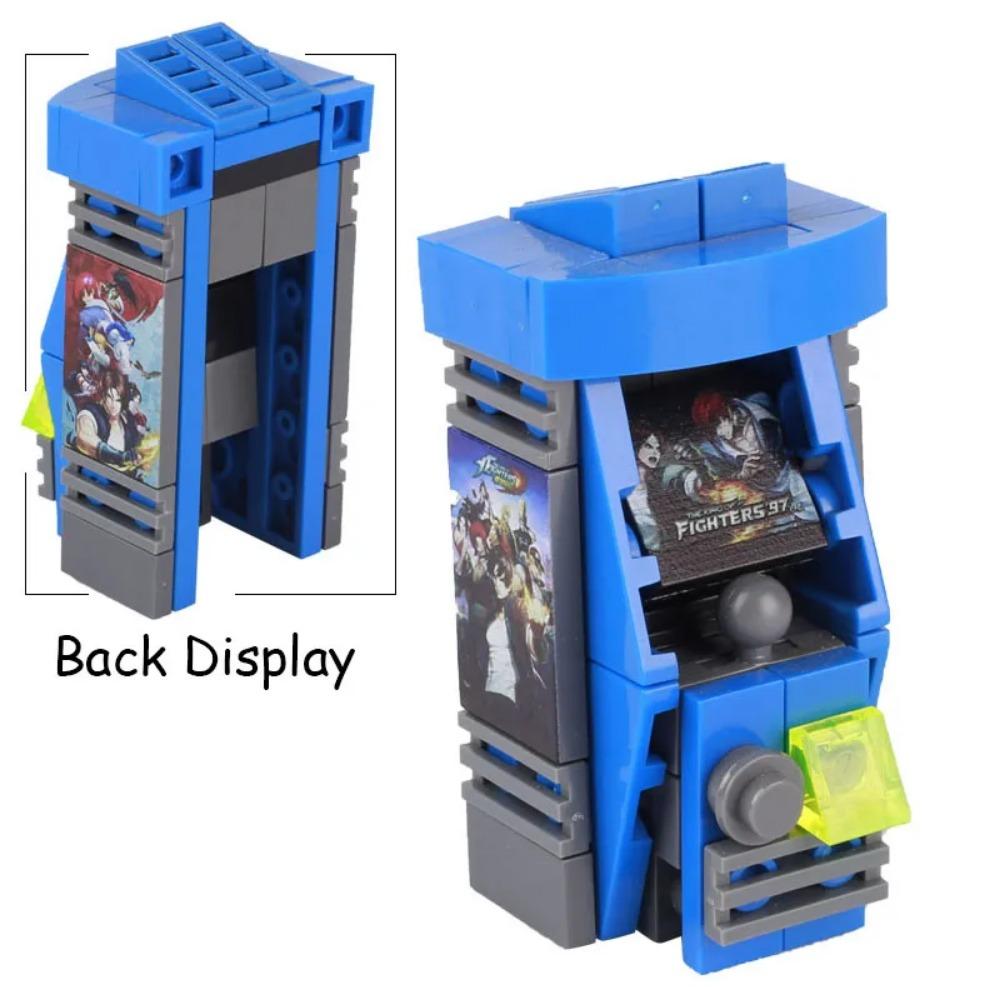 MOC City Poker Table Building Blocks Slots Ski Ball Game Console Chess Cards Game Machine Room Scene Bricks Toys Gift