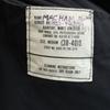 US NAVY 80s DLA Vintage Raincoat M Black series Stainless color Men's Used