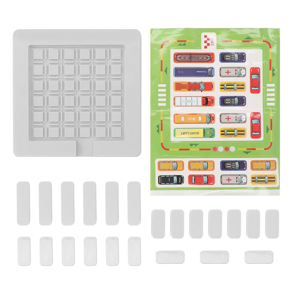 Slide Puzzle Game Logic Thinking Training Car Parking Lot Maze Brain Teaser Game Challenges Slide Bo
