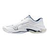 Mizuno Wave Lightning Elite Volleyball Shoes Unisex sneaker White Blue V1GA260055