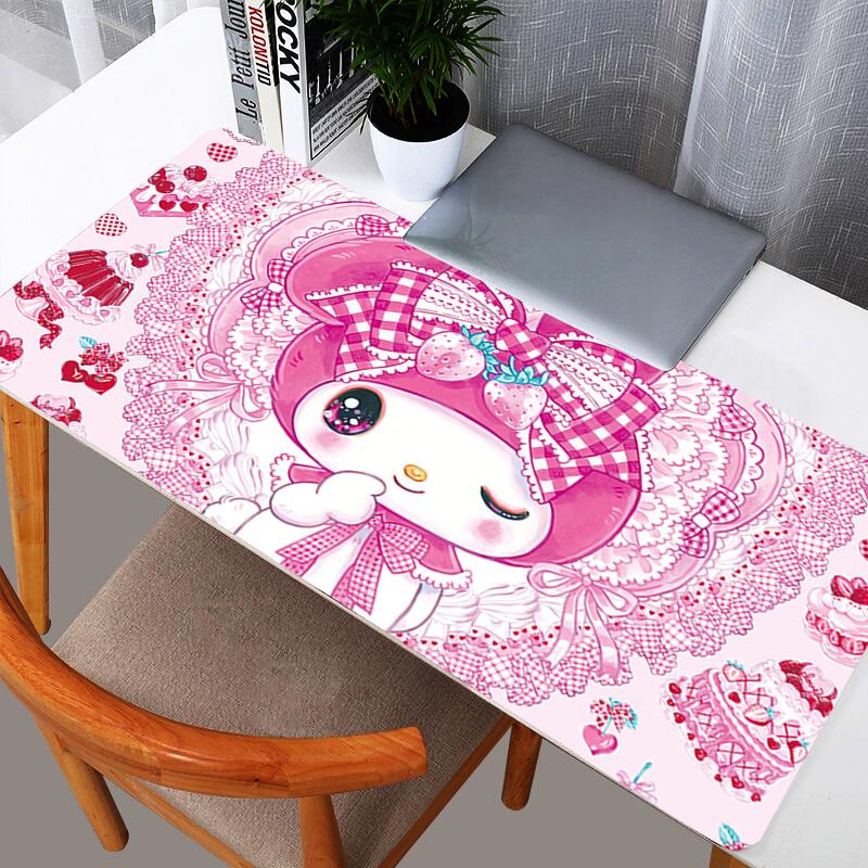 My Melody Mouse Pads Gaming Accessories PC durable Gamer alfombrilla New Computer Desk Mat Laptop Varmilo Keyboard Mousepad