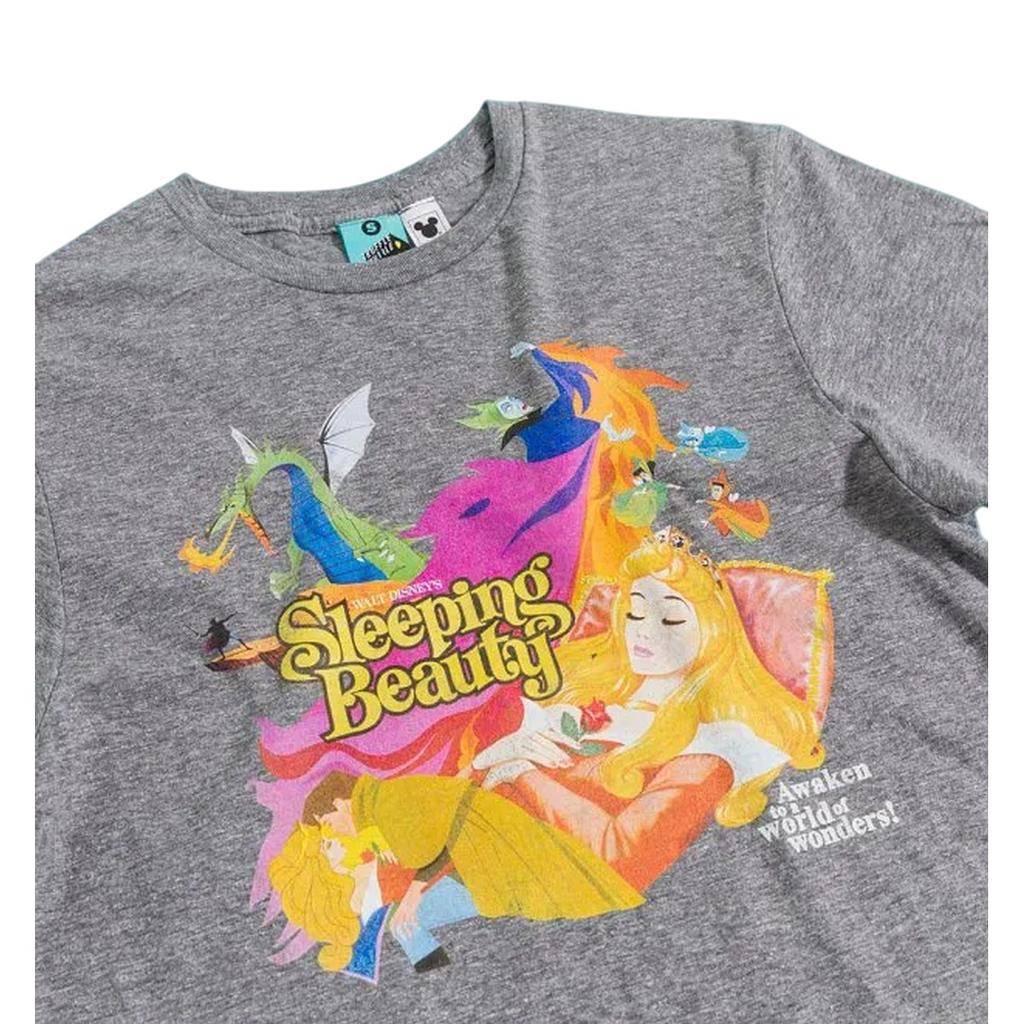 Sleeping Beauty Unisex Adult Retro Movie Poster T-Shirt