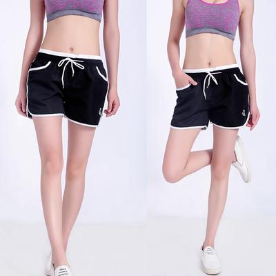 Damen-Sportshorts, Sommer-Freizeithosen, Damen, lockere, große Strandhosen