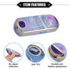A ABSOPRO Key Fob Cover for Mazda CX-3 CX-4 3 Button Porcelain Pattern Fashion