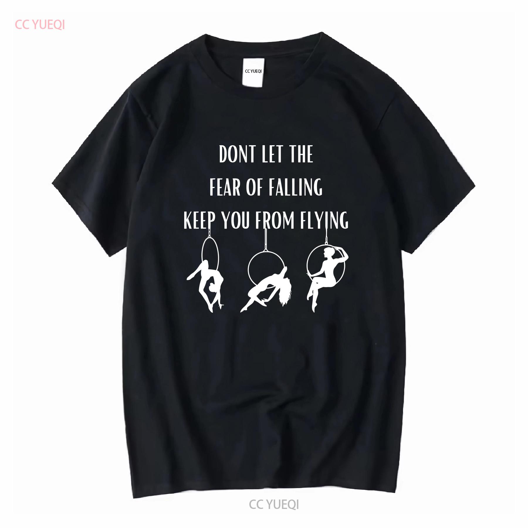 

Aerial Dancer T Shirt Hoop Inspirational Yoga Acrobatic Aerialist Motivational long or short sleeves vintage Washed Versatile 4XL