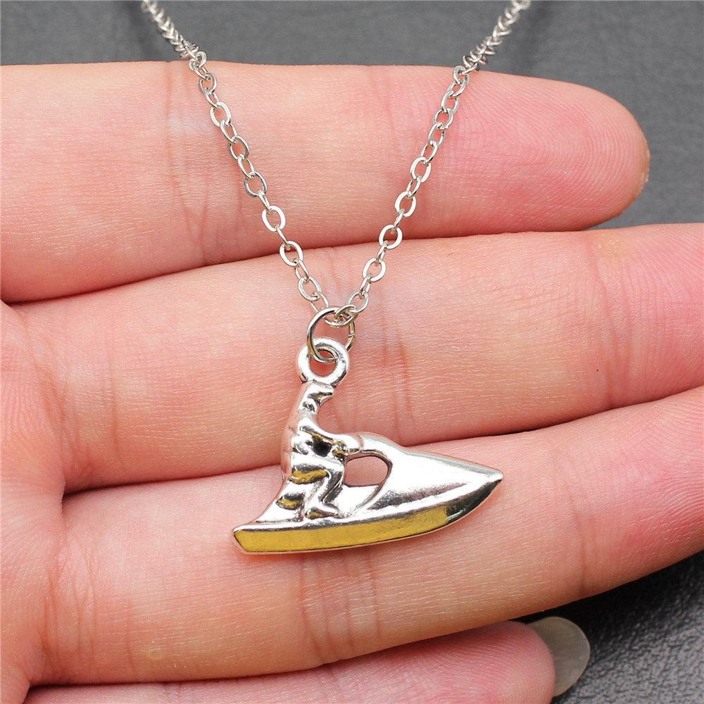 Necklace On The Neck 43cm Chain Athlete Sports Wedding Jewelry Findings QN008