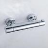 Bath Shower Faucet Thermostatic Shower Faucets Wall Mounted Mixer Valve Tap Thermostatic Shower Mixer Bathroom Twin Outlet Tap