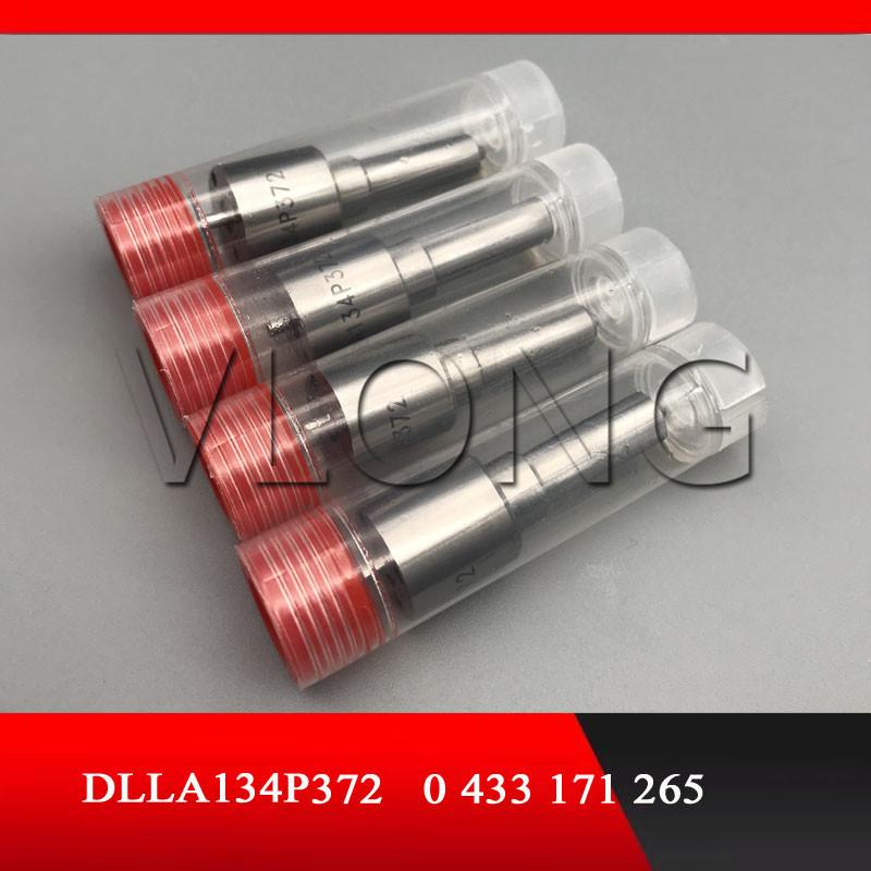 4PCS High Quality Diesel Fuel Injector Atomizer Mist Projector Thrower Sprayer Nozzle Tips DLLA134P372 0433171265 0 433 171 265
