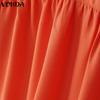 VONDA Women Lapel Neck Blouse Short Sleeve Ruffled Casual Summer Tops