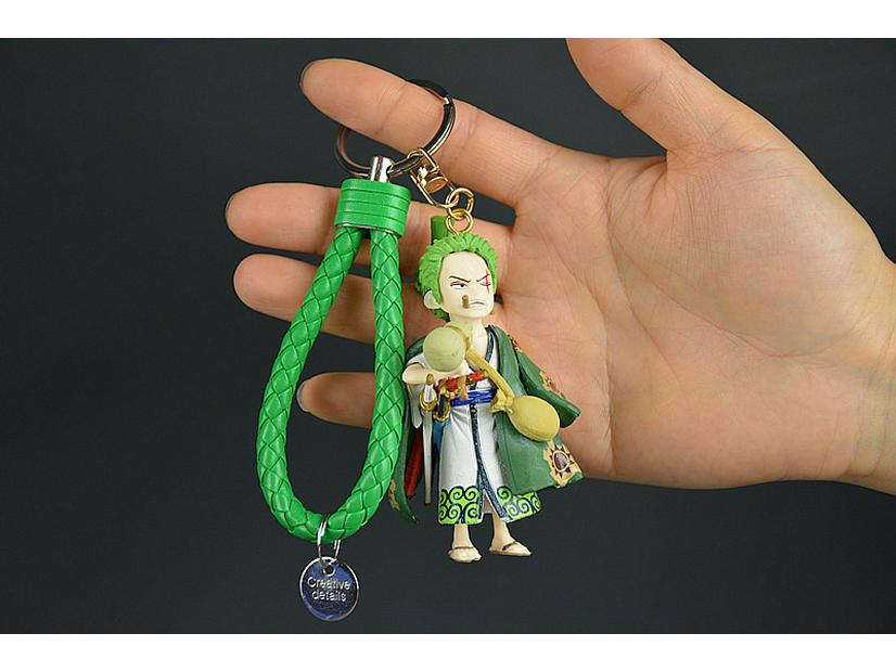 Piraten Schlüsselanhänger Geschenk: Blind Box Anime-Figuren - Monkey D. Luffy, Zoro, Chopper, Ace