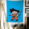 Cartoon Son Goku Wall Tapestry Aesthetic Wall Hanging Printed Fabric Blanket Decorative Tapestries For Bedroom Living Room Home Decor