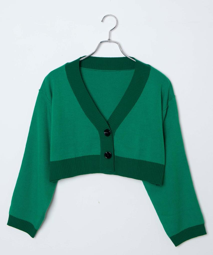 WEGO Compact Mini Size Crazy 2 Women's V-Neck Short, Cardigan, XS,