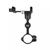 Aluminium Fahrrad Handyhalterung, 3,5-7 Zoll Universell Mehrwinkel Drehbar Fahrrad & Motorrad Lenker Handyhalter