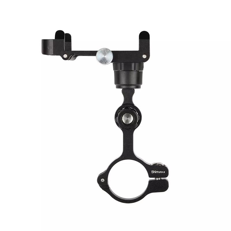 Aluminum Bicycle Phone Stand For 3.5-7inch Multi-angle Rotatable Bike Phone Holder Motorcycle Handlebar Phone Holder