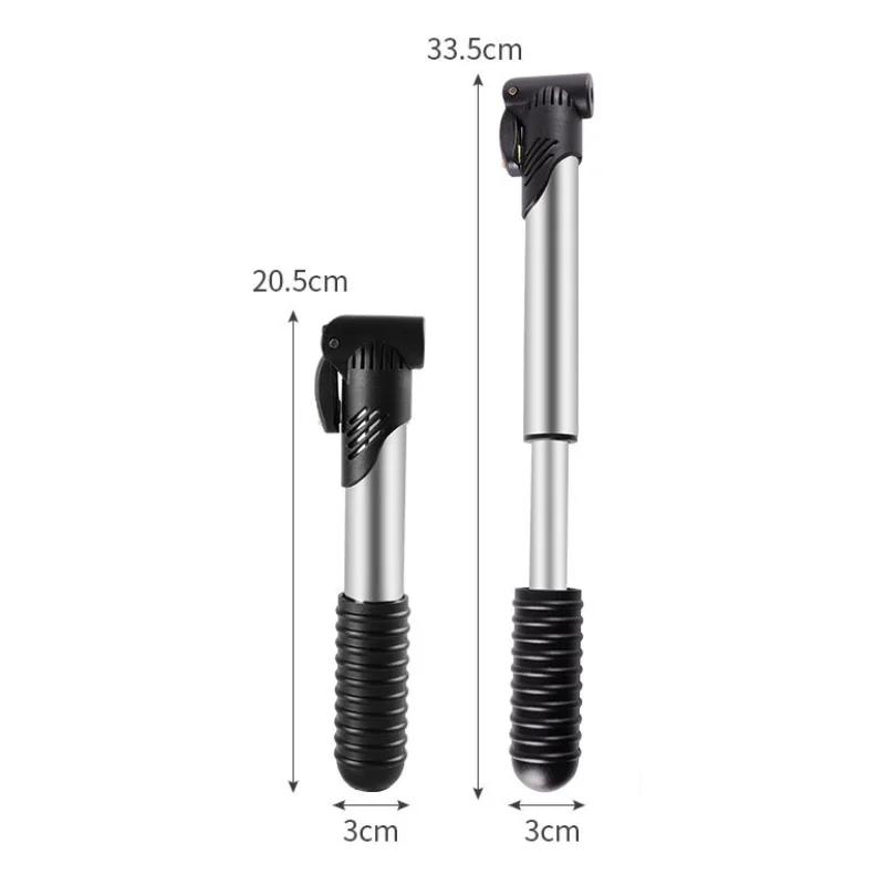 Mini Bicycle Pump Portable Bike Tire Inflator For Schrader Presta Valve Hand Pump MTB Road Bike Accessories